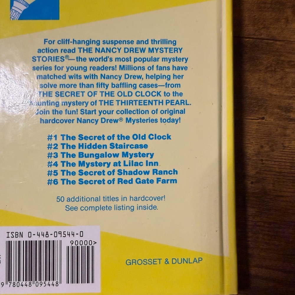 Nancy Drew The Clue in the Crossword Cypher - Hardcover - Picture 2 of 5